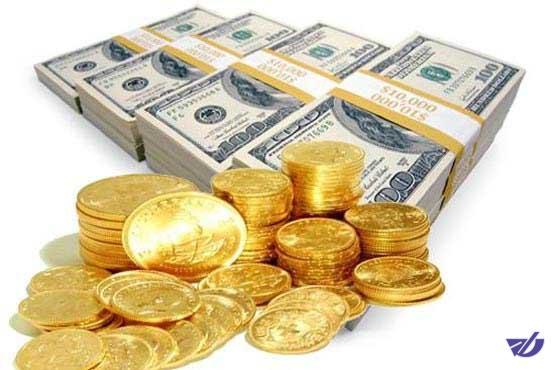 قیمت سکه و ارز در اولین روز هفته