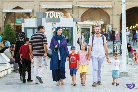 توریست‌های ۷ کشور در "قلب ایران"