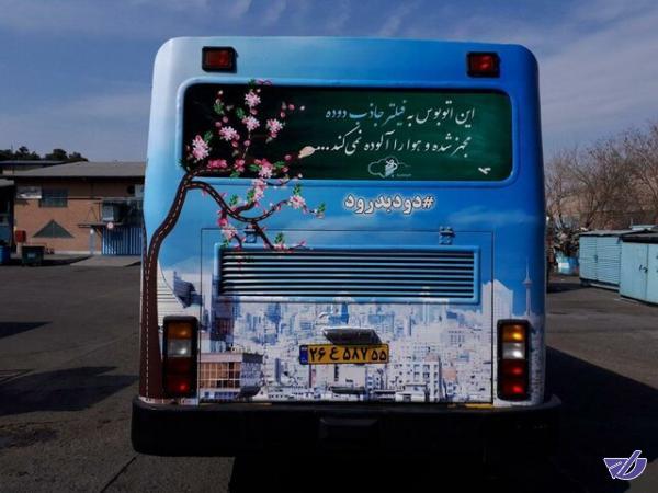 تردد اتوبوس‌هایی با چهره جدید در تهران
