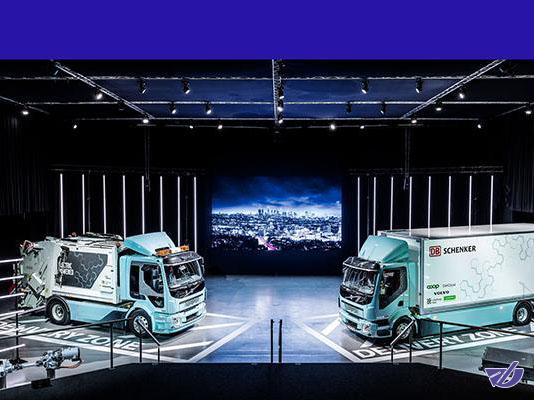 تحویل اولین محموله کامیون های برقی