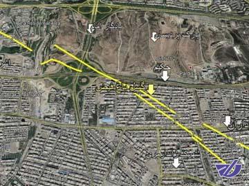 قرار گرفتن سازه‌های مهم در مناطق حساس زلزله‌زا