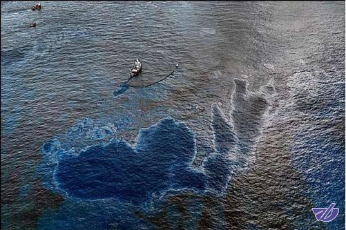 لکه نفتی اسرارآمیز!