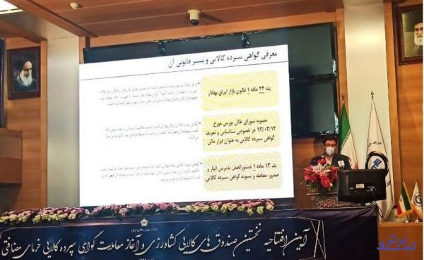 زنجیره ابزارهای مالی کالاهای کشاورزی تکمیل شد