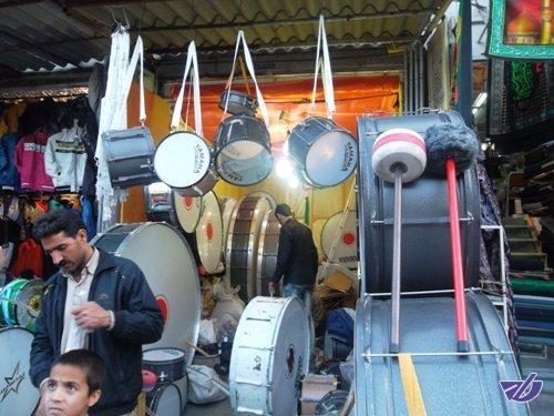 قیمت انواع لوازم عزاداری محرم/ قیمتهای ۵ برابری ادوات خارجی