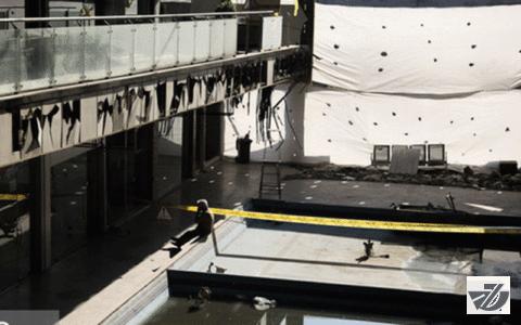 شهرداری کارگاه پلاسکو را پلمب کرد