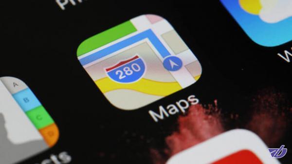نقشه اپل خراب است؛ از گوگل مپ استفاده کنید